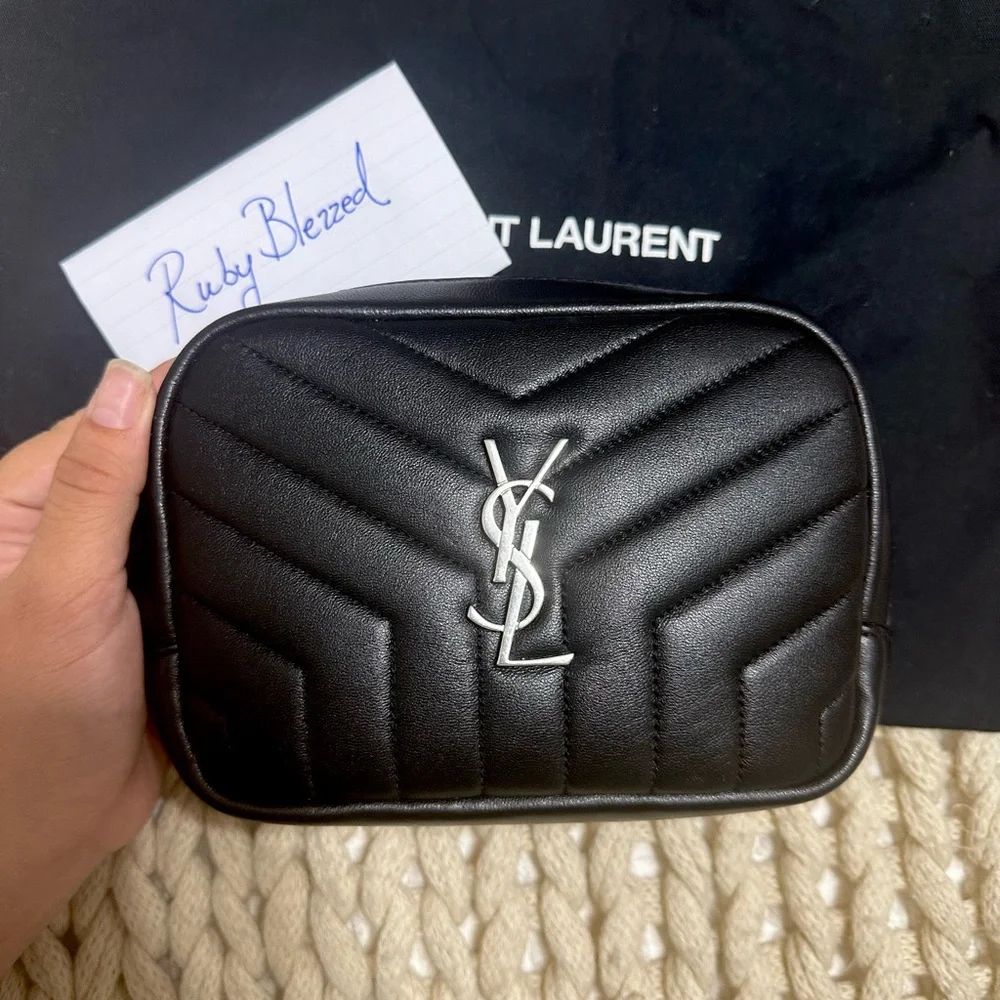 SOLD ON FB GROUP
YSL cosmetic case - Picture 1 of 8